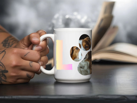 31.15 oz Mug MockUp, Man Mug Mockup, Ceramic Mug Mockup, 15 oz Coffee Cup Mockup, Blank Mug, Mug Mockup Model, Coffee Cup, Blank Mug Mockup