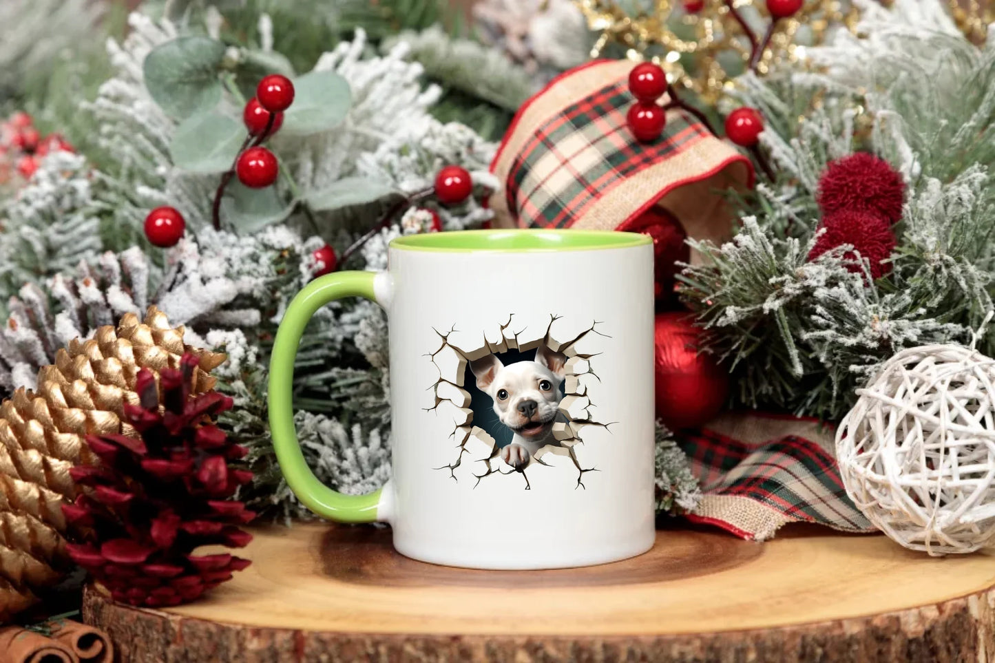 11oz green accent mug left 3x2