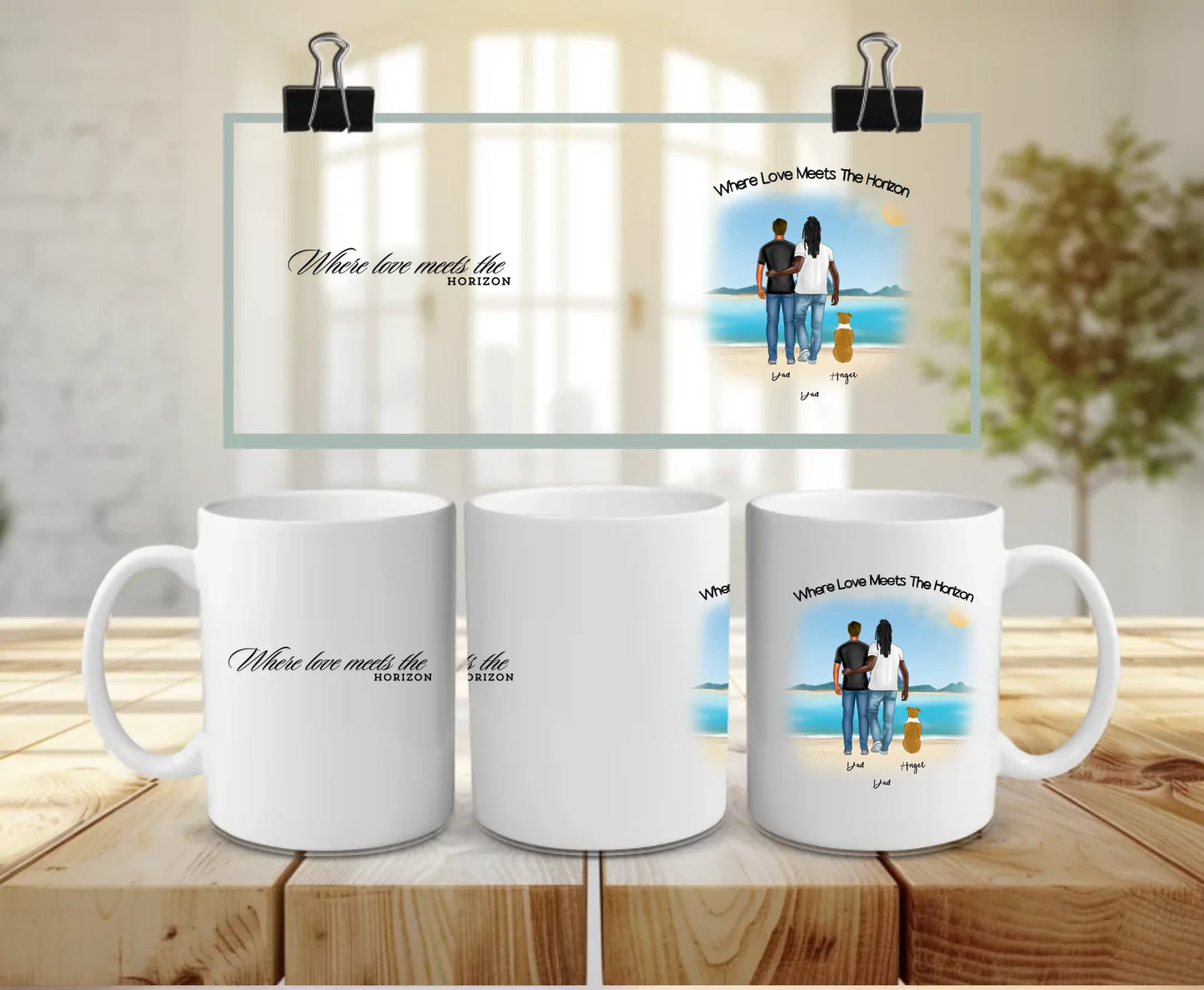 Size 11oz: Personalised Dog Lover Mug – Size Overview 11oz