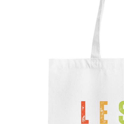 LESS PEOPLE LESS BULLSHIT Organic Tote Bag | Unique & Fun Gift For Dog Lovers