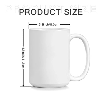 15  oz white mug size