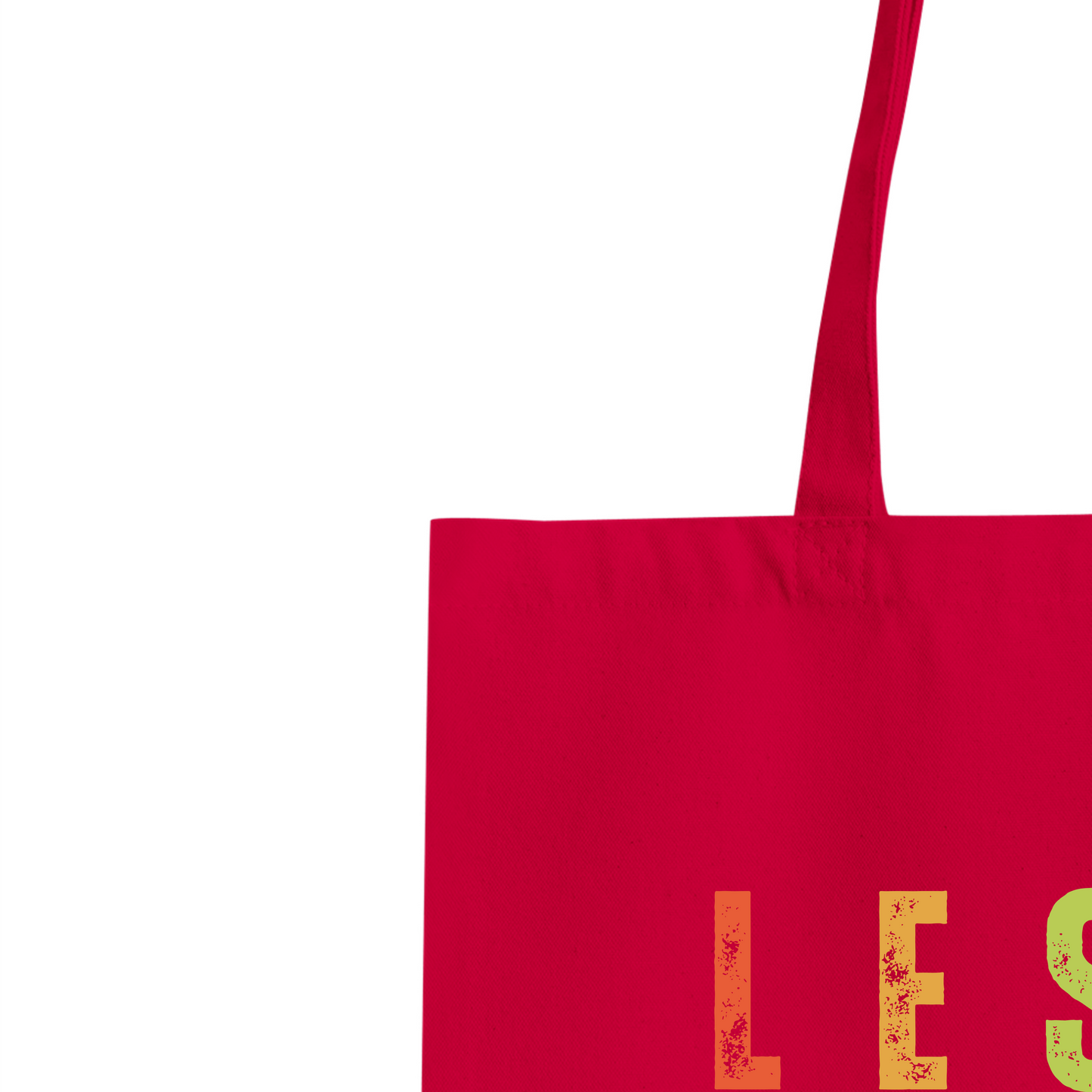 LESS PEOPLE LESS CHAOS Organic Tote Bag | Unique & Fun Gift For Dog Lovers