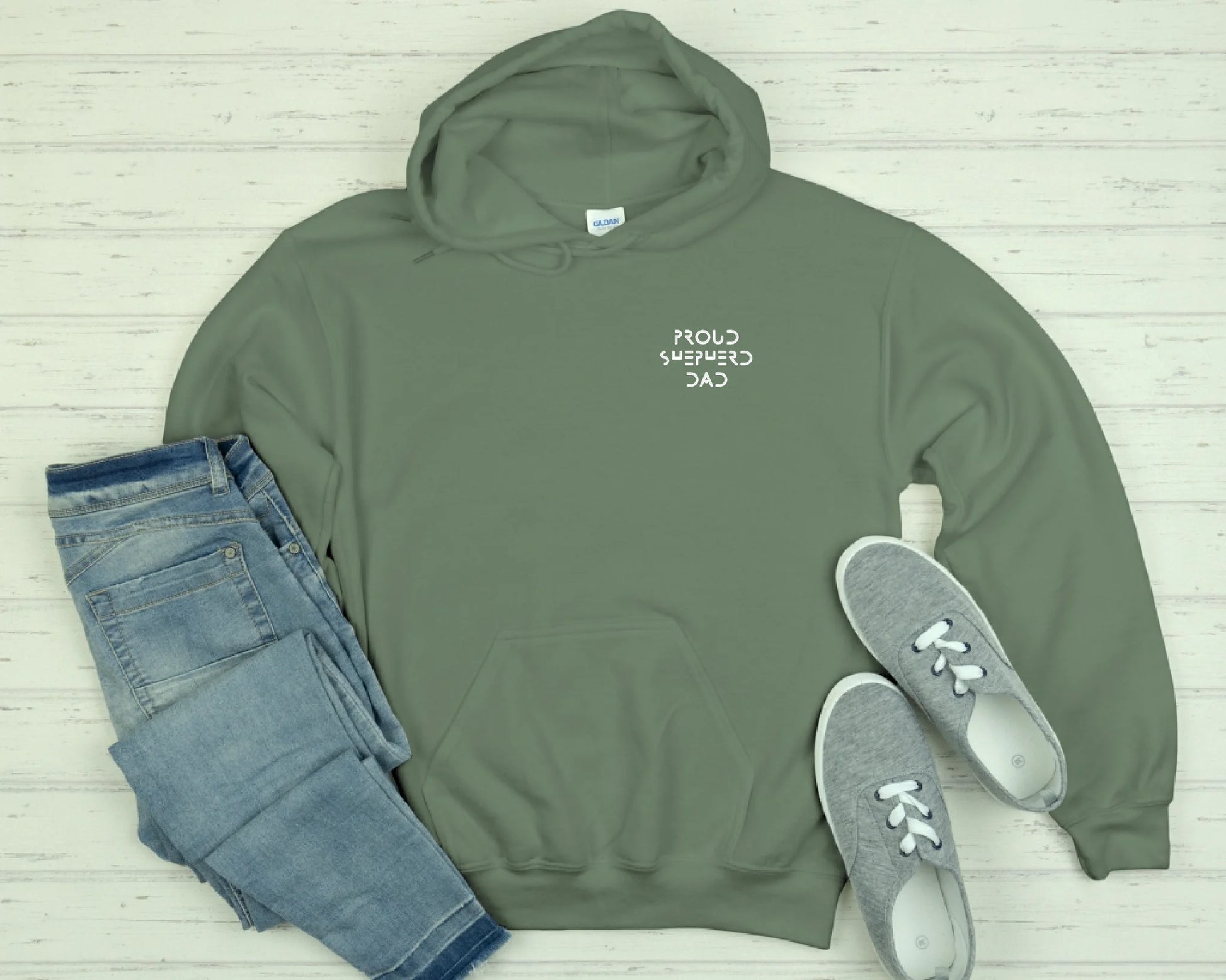 Gildan Military Green