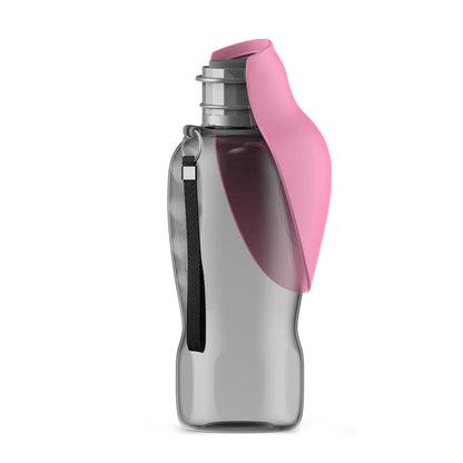 HydroMate XL™ | 800ml Leak-Proof Dog Water Bottle with One-Hand Use and Foldable Bowl for All Dogs Including Large Breeds and Multiple Pets